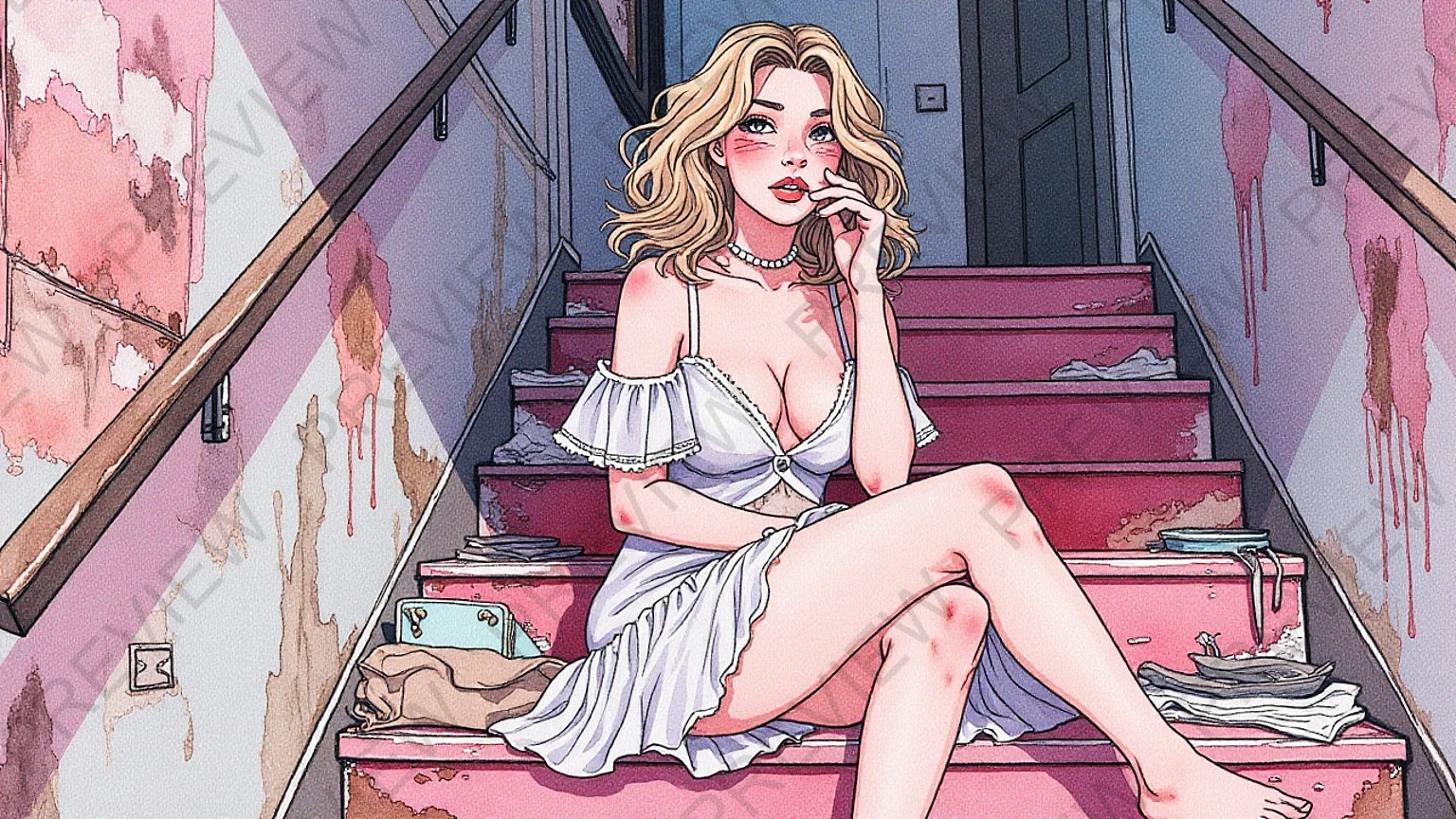 Pretty Little Chaos Broken Doll Art Pack preview