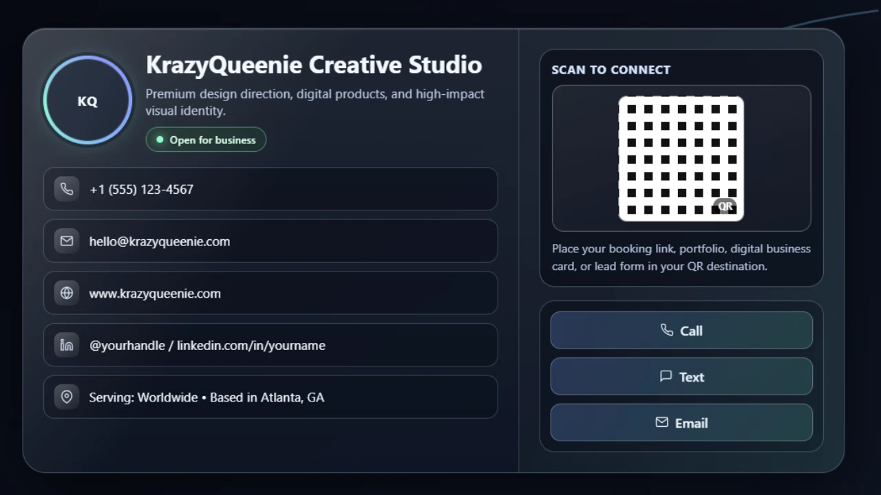 Contact Card Widget Kit preview