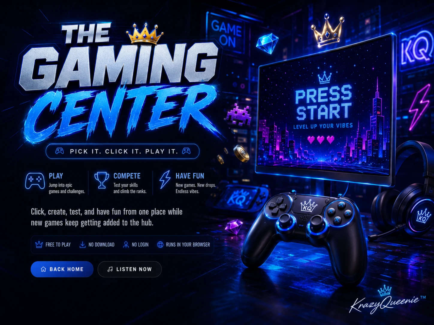KrazyQueenie Games